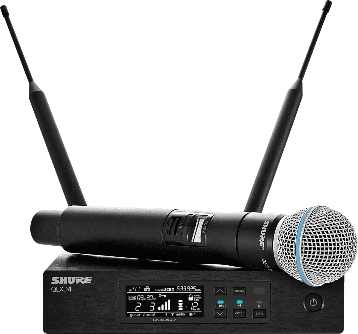 PACK SHURE - QLD24/SM58